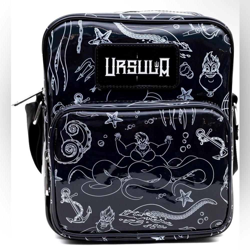 NWT Buckle-Down Disney The Little Mermaid Villain Ursula Poses Crossbody Bag